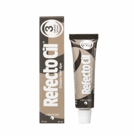 Refectocil #3 - Natural Brown - Eyelash & Eyebrow Tint