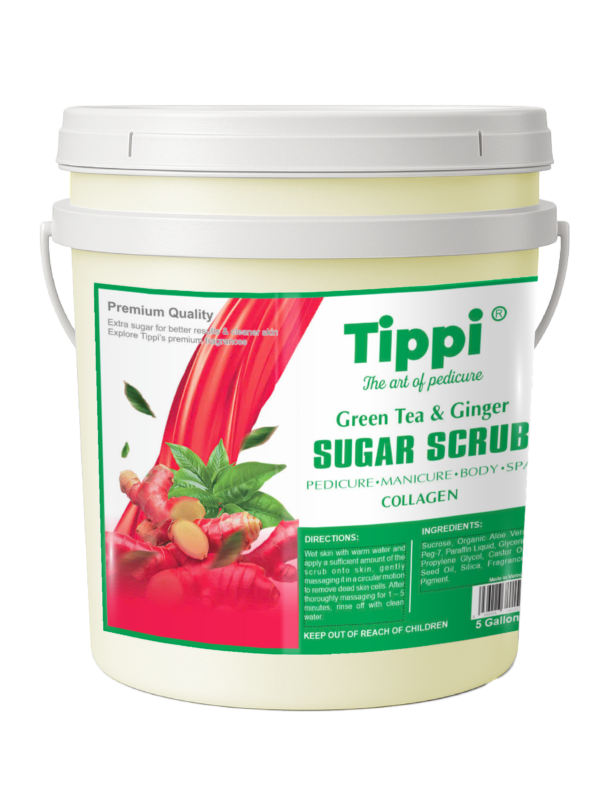 Tippi Sugar Scrub - 5 gals - Green Tea