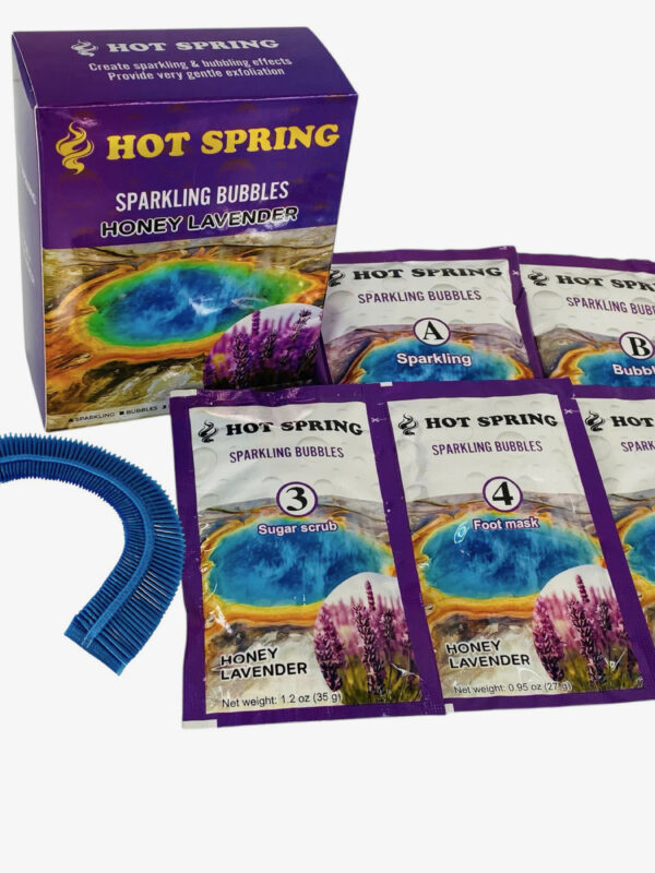 Tippi Hot Spring - Gassy Bubble - 5-step Pedi - Lavender
