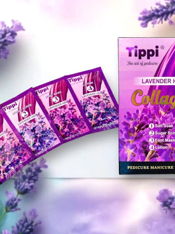 Tippi Pedi Deluxe - Lavender (4 steps)