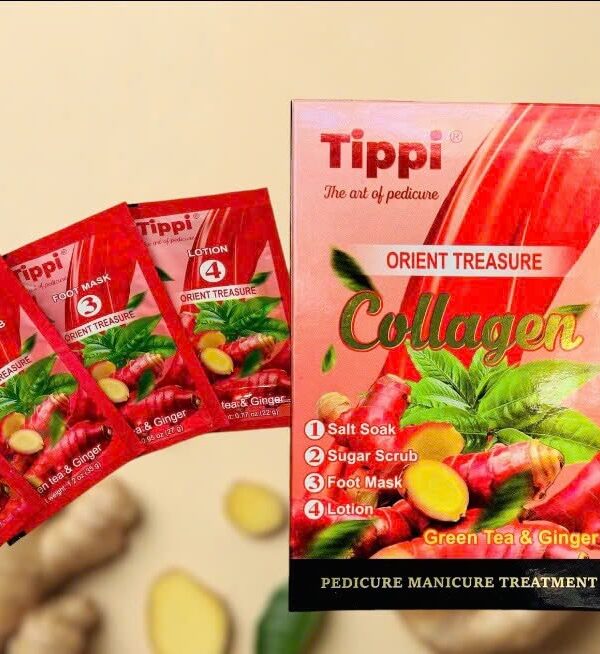 Tippi Pedi Deluxe - Green Tea (4 steps)