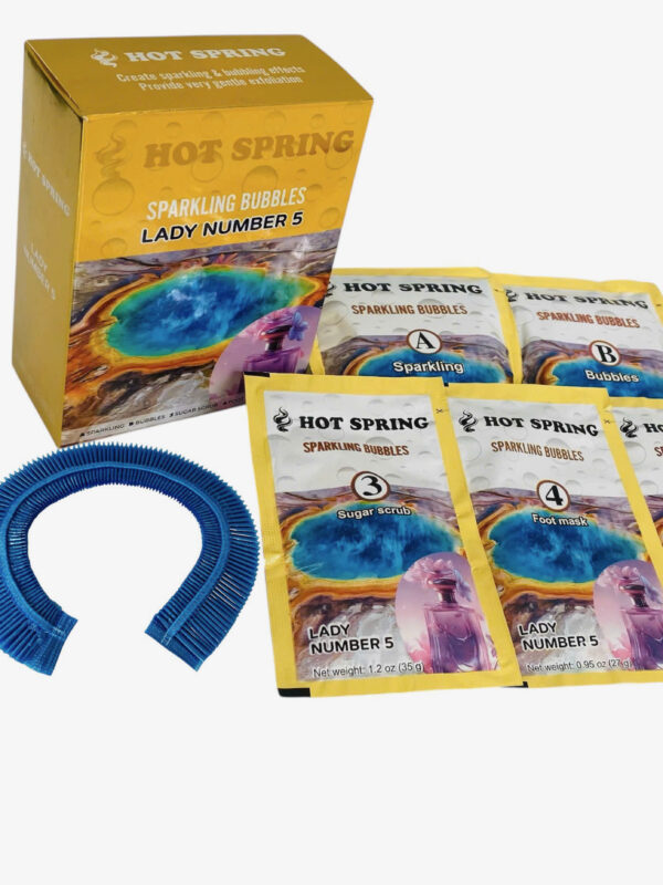 Tippi Hot Spring - Gassy Bubble - 5-step Pedi - Lady Number 5