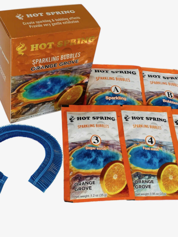 Tippi Hot Spring - Gassy Bubble - 5-step Pedi - Orange