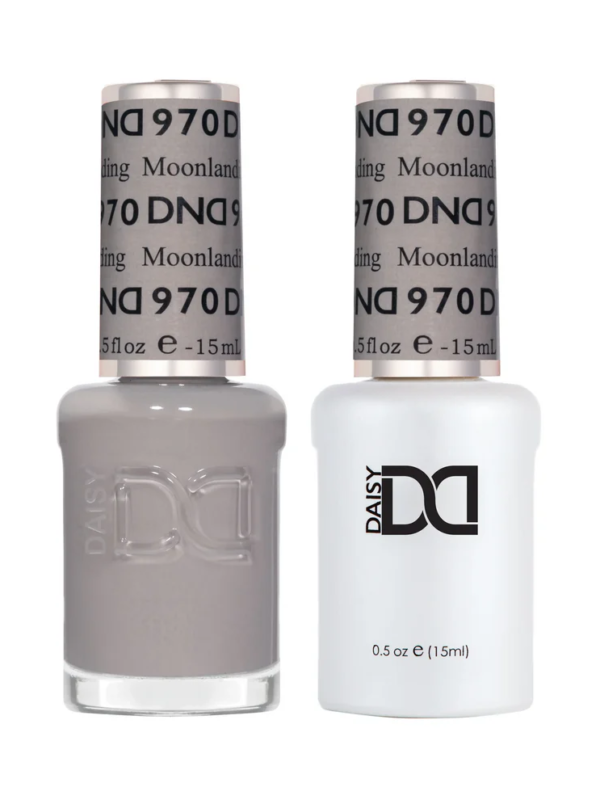 DND Single Gel #970 - Moon-landing (off-white gray)