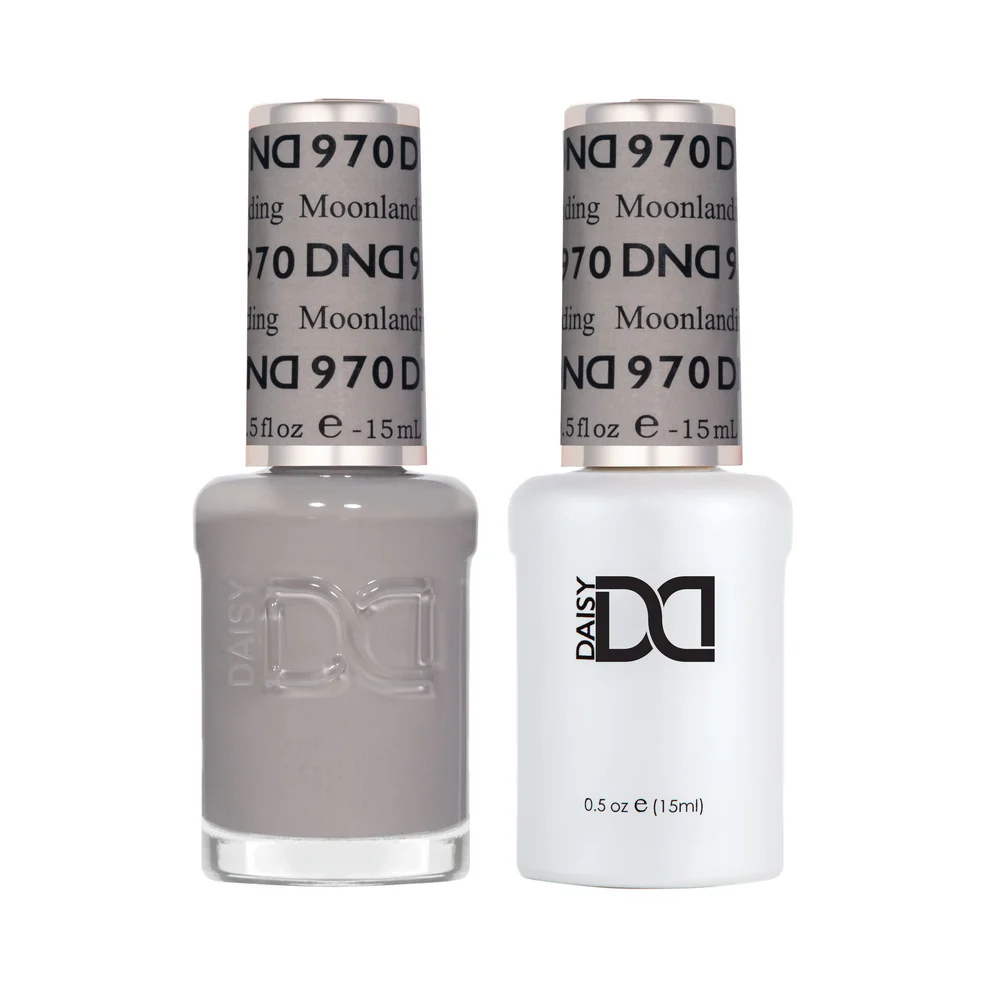 DND Single Gel #970 - Moon-landing (off-white gray)