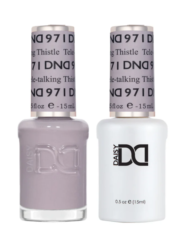 DND Single Gel #971 - Tele-talking Thistle (Pastel Purple)