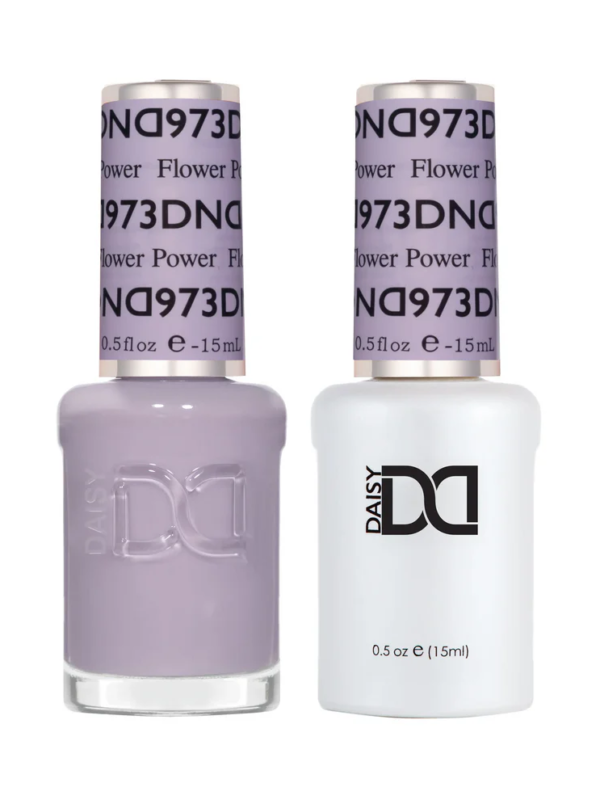 DND Single Gel #972 - Blush on Wheels (pastel pink-taupe)