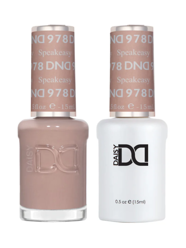 DND Single Gel #978 - Speakeasy (warm nude)