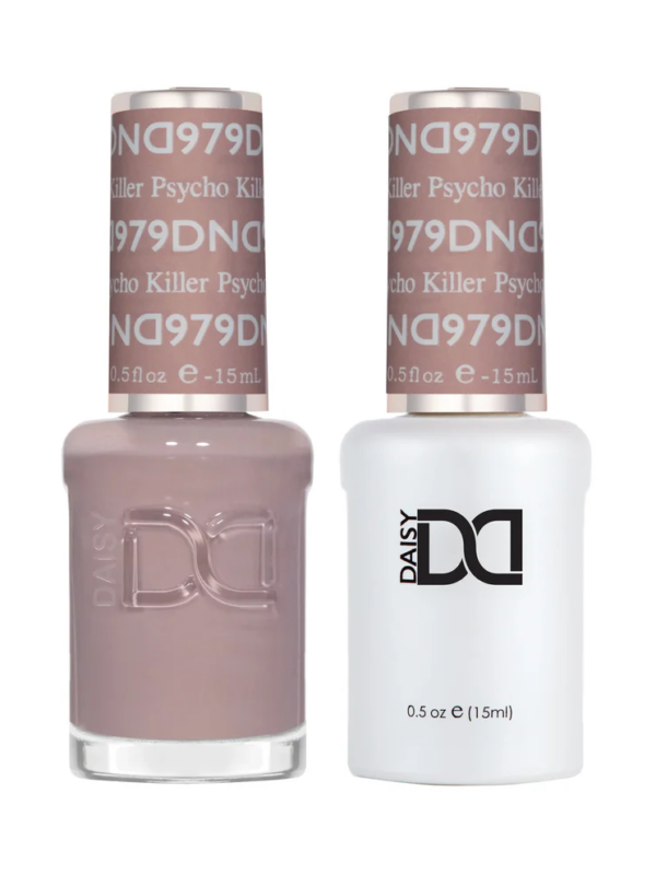 DND Single Gel #979 - Psycho Killer (rosy taupe)