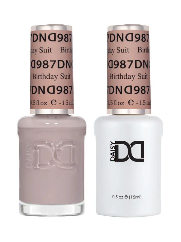 DND Single Gel #987 - Birthday Suit (pastel nude)