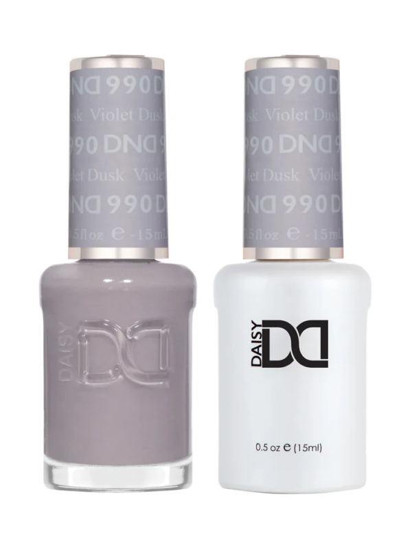 DND Single Gel #990 - Violet Dusk (pastel violet)