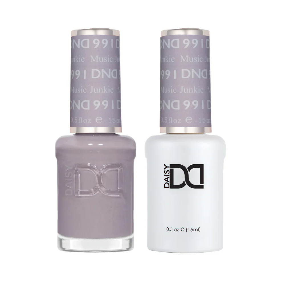 DND Single Gel #991 - Music Junkie (creamy pale purple)