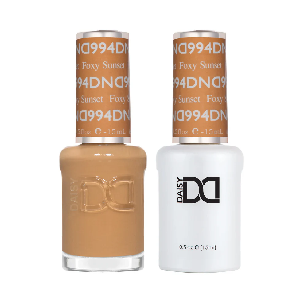 DND Single Gel #994 - Foxy Sunset (creamy orange)