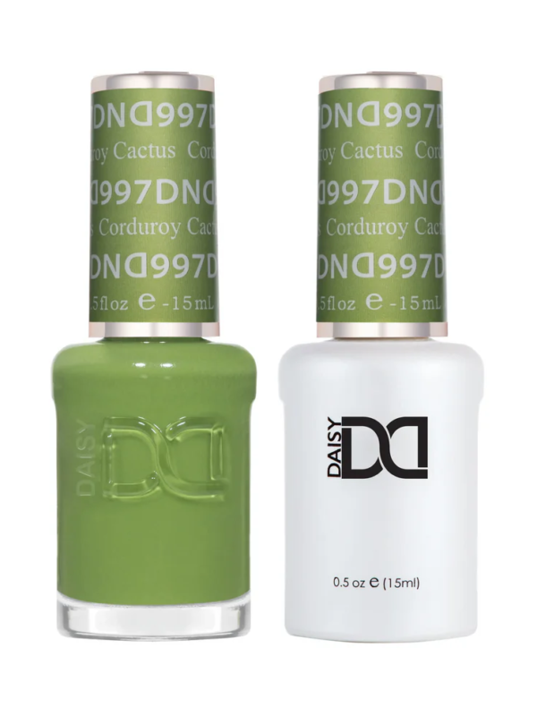 DND Single Gel #997 - Corduroy Cactus (creamy green)