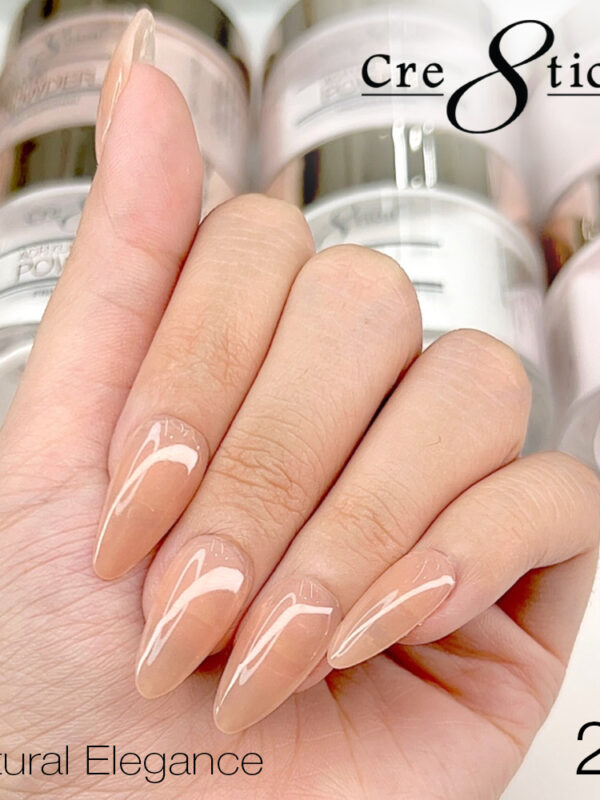 Cre8tion Acrylic Powder - Natural Elegance 1.7oz #24