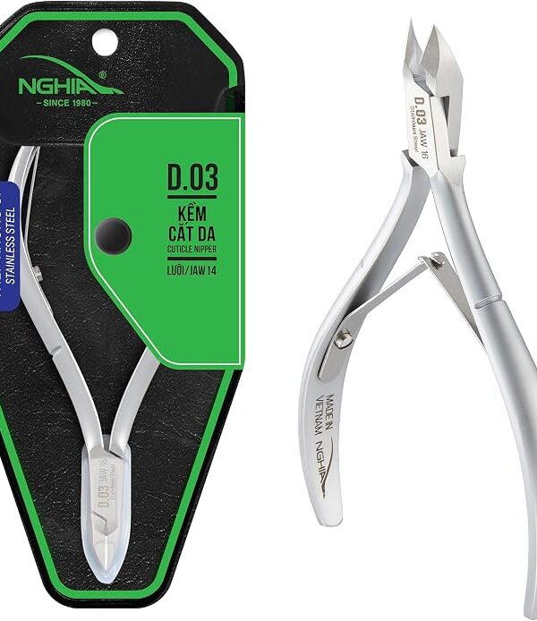 NGHIA Cuticle Nippers D03 - Jaw 14