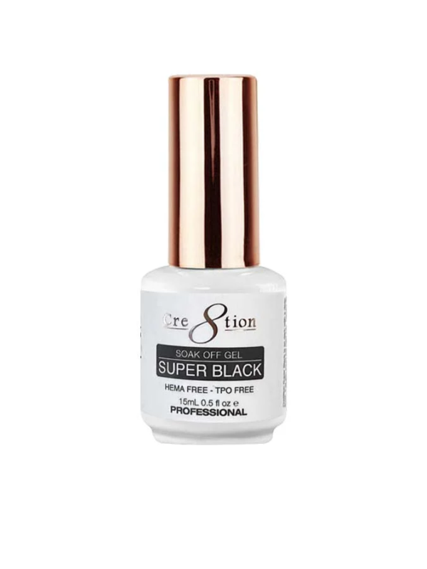 Cre8tion Gel - Super Black 0.5oz