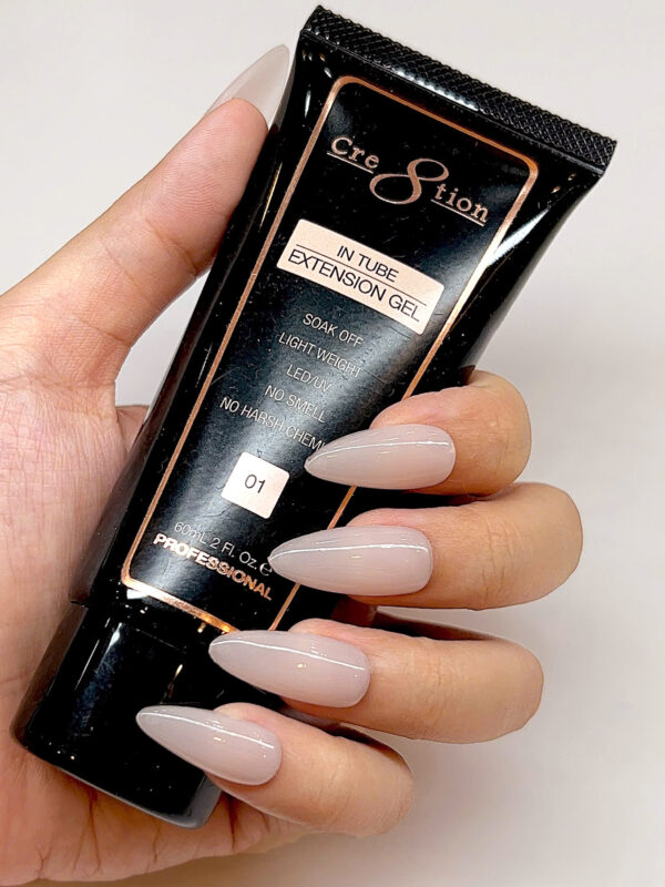 Cre8tion In Tube Extension Gel 2oz - 01